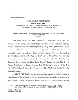 Contact: New York: Quentin Schaffer or Tobe Becker (212) 512