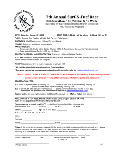 flyer - Corpus Christi Road Runners