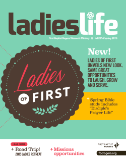 Download now - First Baptist Church of Rogers