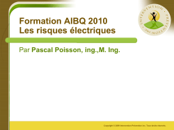 Travail sous tension