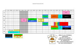 calendrier prév 2014-2015